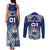 Custom Samoa Rugby Couples Matching Tank Maxi Dress and Long Sleeve Button Shirt Toa Samoa Myriad Patterns LT01 - Polynesian Pride