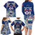 Custom Samoa Rugby Family Matching Long Sleeve Bodycon Dress and Hawaiian Shirt Toa Samoa Myriad Patterns LT01 - Polynesian Pride