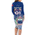 Custom Samoa Rugby Family Matching Long Sleeve Bodycon Dress and Hawaiian Shirt Toa Samoa Myriad Patterns LT01 - Polynesian Pride