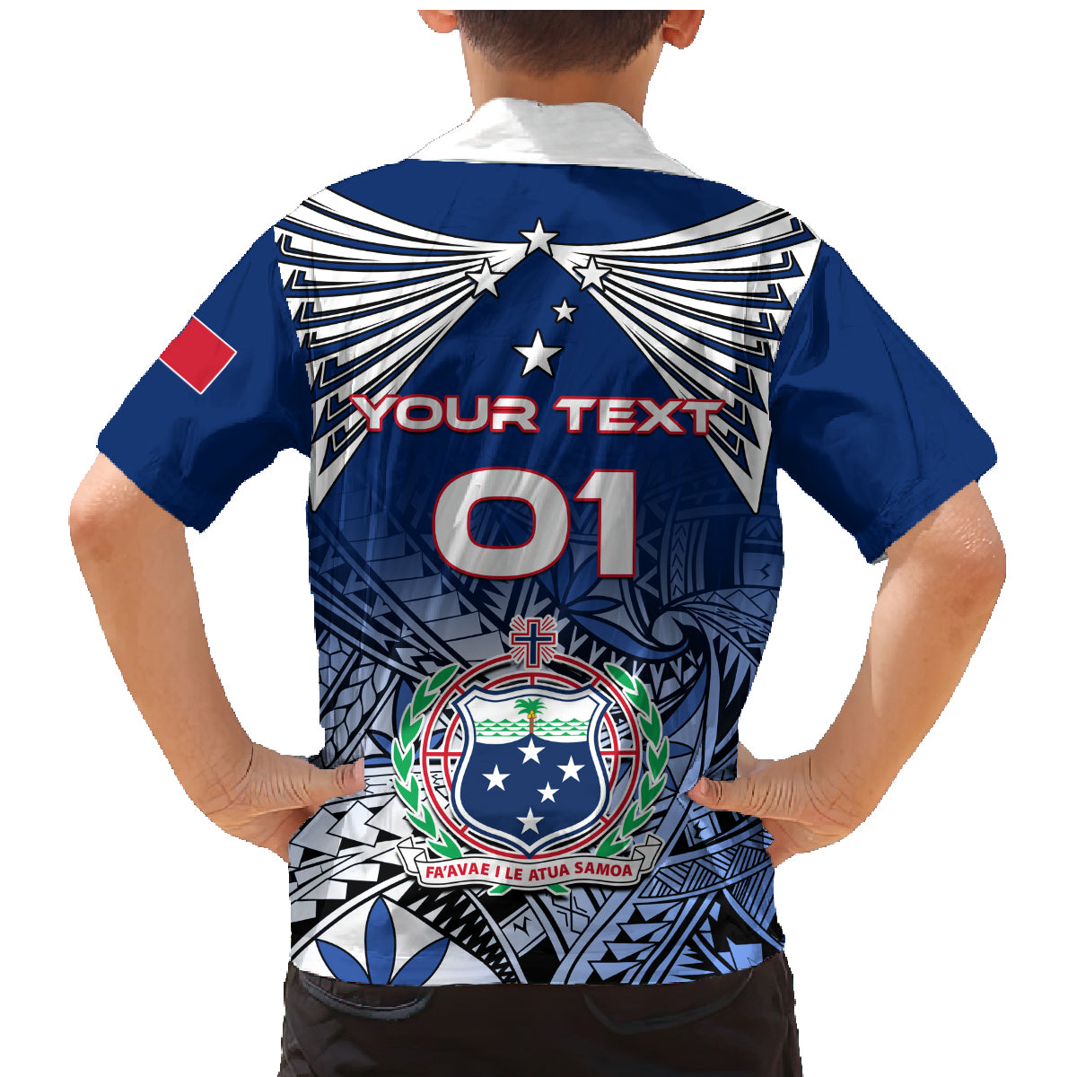 Custom Samoa Rugby Family Matching Mermaid Dress and Hawaiian Shirt Toa Samoa Myriad Patterns LT01 - Polynesian Pride