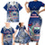 Custom Samoa Rugby Family Matching Short Sleeve Bodycon Dress and Hawaiian Shirt Toa Samoa Myriad Patterns LT01 - Polynesian Pride