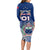 Custom Samoa Rugby Long Sleeve Bodycon Dress Toa Samoa Myriad Patterns LT01 - Polynesian Pride