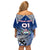 Custom Samoa Rugby Off Shoulder Short Dress Toa Samoa Myriad Patterns LT01 - Polynesian Pride