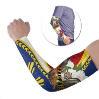 Personalized Philippines Arm Sleeves Filipino Araw ng Kalayaan LT01 Set of 2 Multicolor - Polynesian Pride