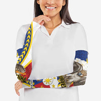 Personalized Philippines Arm Sleeves Filipino Araw ng Kalayaan LT01 - Polynesian Pride