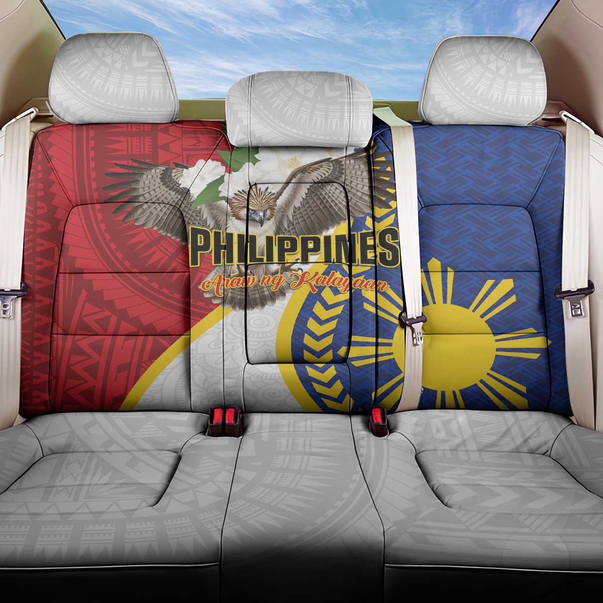 Philippines Back Car Seat Cover Filipino Araw ng Kalayaan