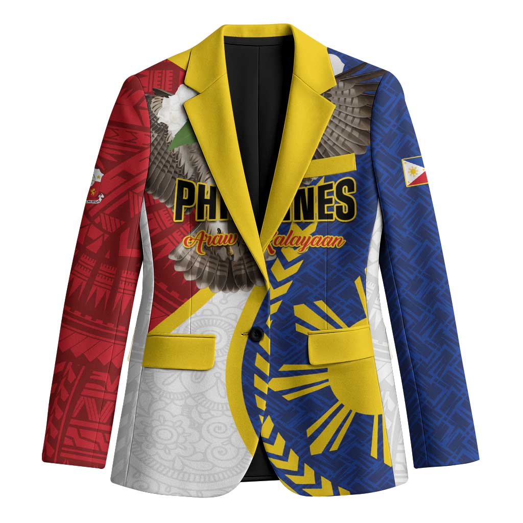 Personalized Philippines Blazer Filipino Araw ng Kalayaan LT01 Unisex Multicolor - Polynesian Pride