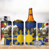 Personalized Philippines 4 in 1 Can Cooler Tumbler Filipino Araw ng Kalayaan LT01 - Polynesian Pride