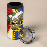 Personalized Philippines 4 in 1 Can Cooler Tumbler Filipino Araw ng Kalayaan LT01 - Polynesian Pride