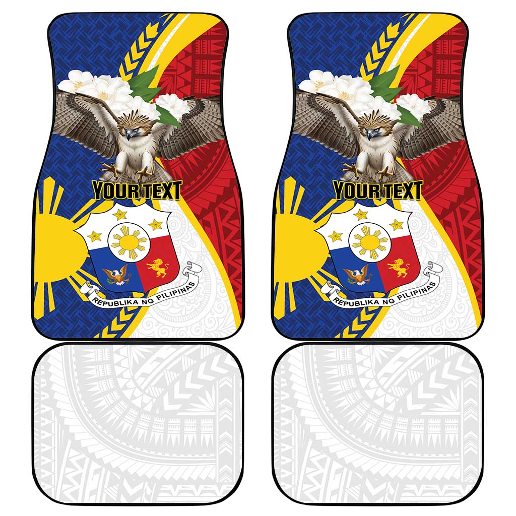 Personalized Philippines Car Mats Filipino Araw ng Kalayaan LT01 - Polynesian Pride