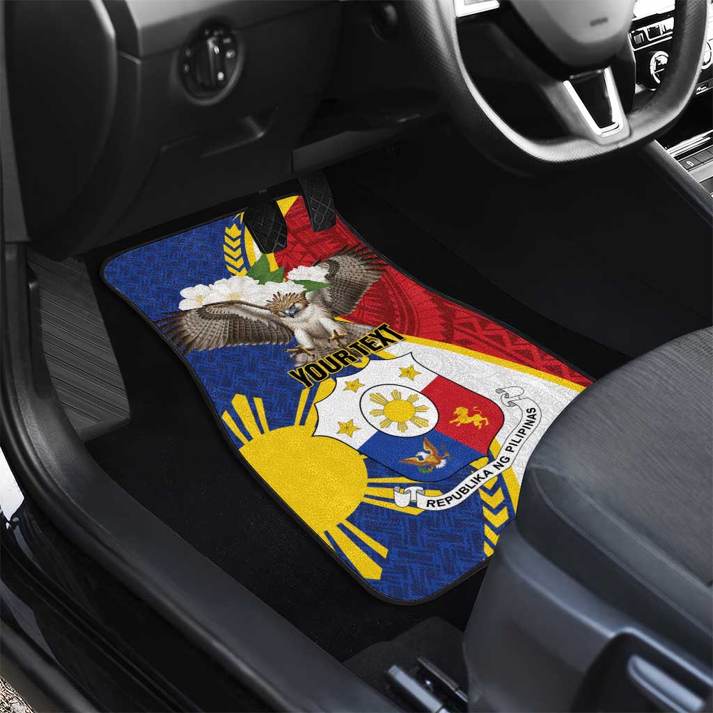 Personalized Philippines Car Mats Filipino Araw ng Kalayaan LT01 - Polynesian Pride