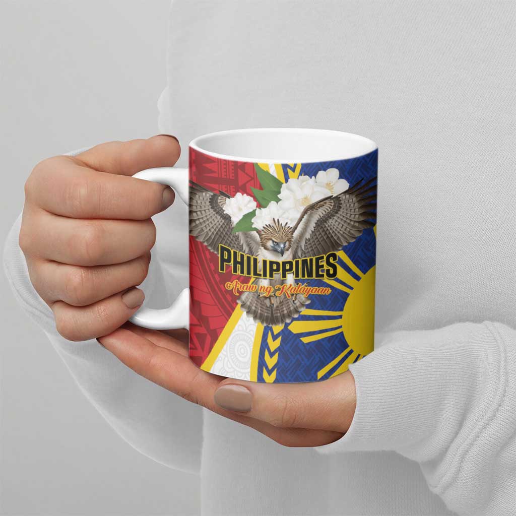 Personalized Philippines Ceramic Mug Filipino Araw ng Kalayaan LT01 - Polynesian Pride