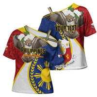 Personalized Philippines Cross Shoulder Shirt Filipino Araw ng Kalayaan