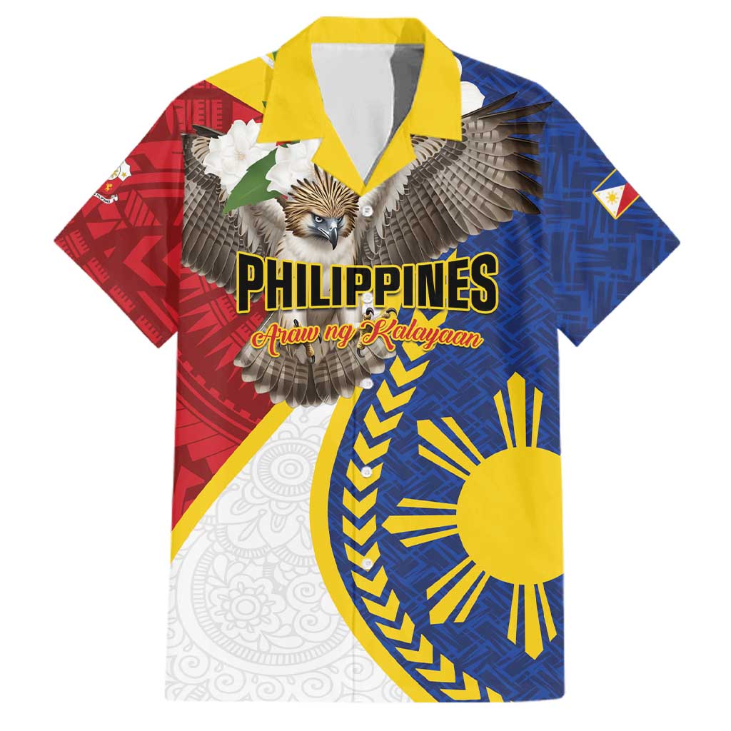 Personalized Philippines Family Matching Mermaid Dress and Hawaiian Shirt Filipino Araw ng Kalayaan