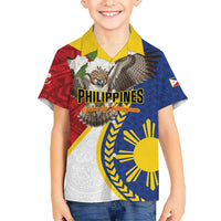 Personalized Philippines Family Matching Off Shoulder Maxi Dress and Hawaiian Shirt Filipino Araw ng Kalayaan