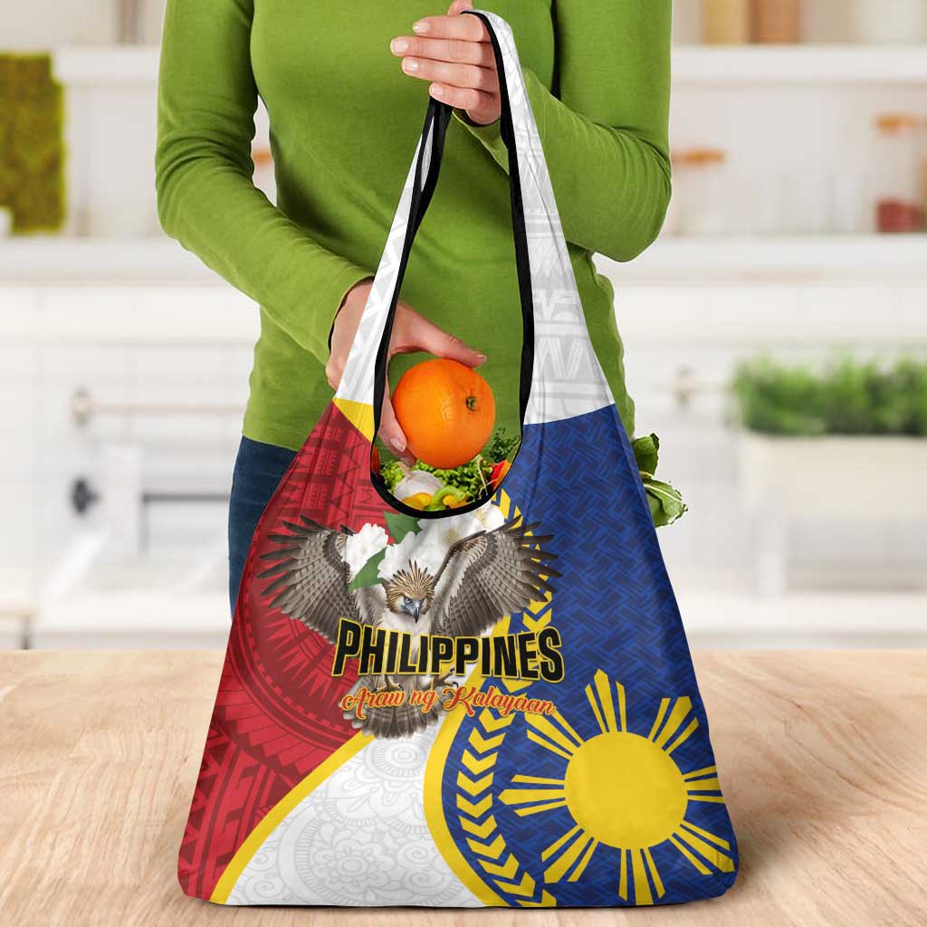 Philippines Grocery Bag Filipino Araw ng Kalayaan LT01 - Polynesian Pride