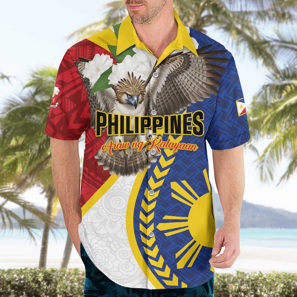 Personalized Philippines Hawaiian Shirt Filipino Araw ng Kalayaan LT01 - Polynesian Pride