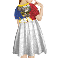 Personalized Philippines Kid Short Sleeve Dress Filipino Araw ng Kalayaan LT01 - Polynesian Pride