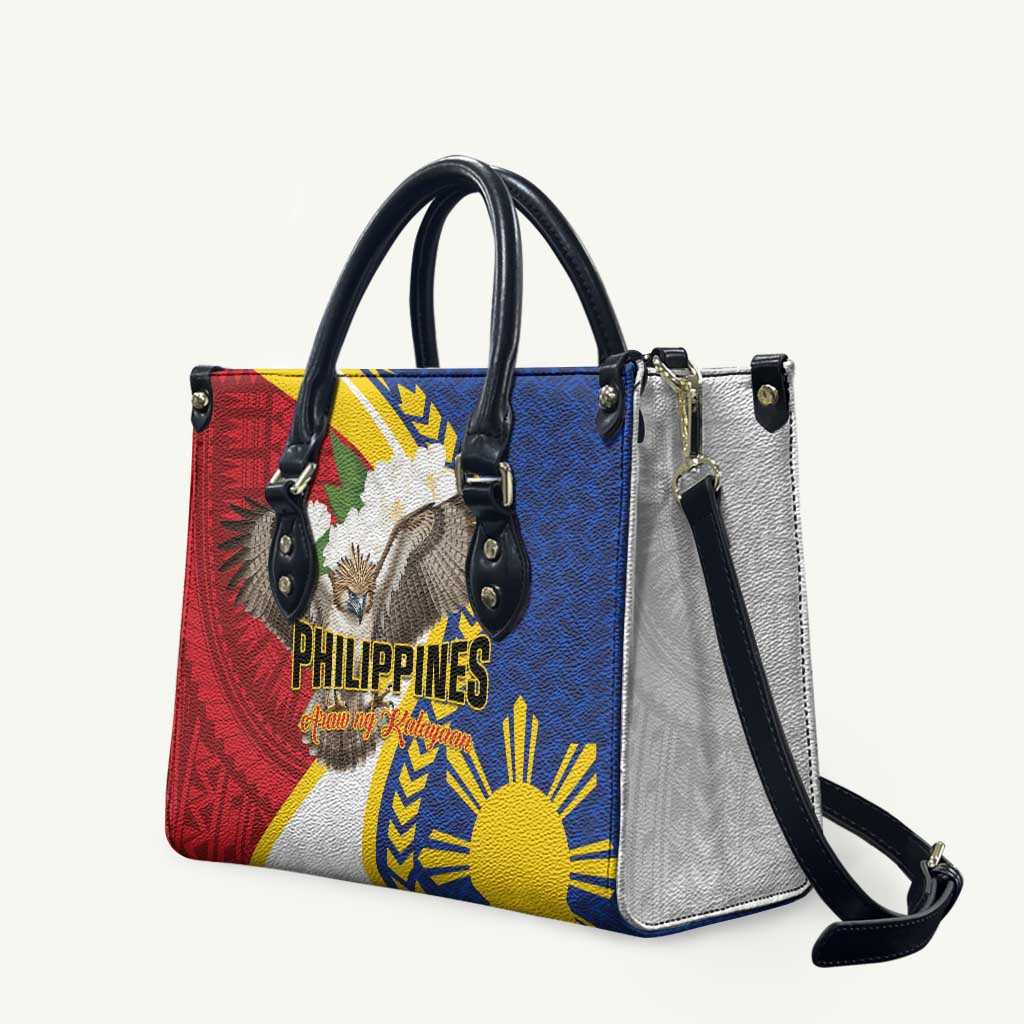 Philippines Leather Bag Filipino Araw ng Kalayaan LT01 Multicolor - Polynesian Pride