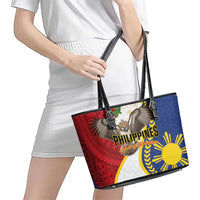 Philippines Leather Tote Bag Filipino Araw ng Kalayaan LT01 - Polynesian Pride