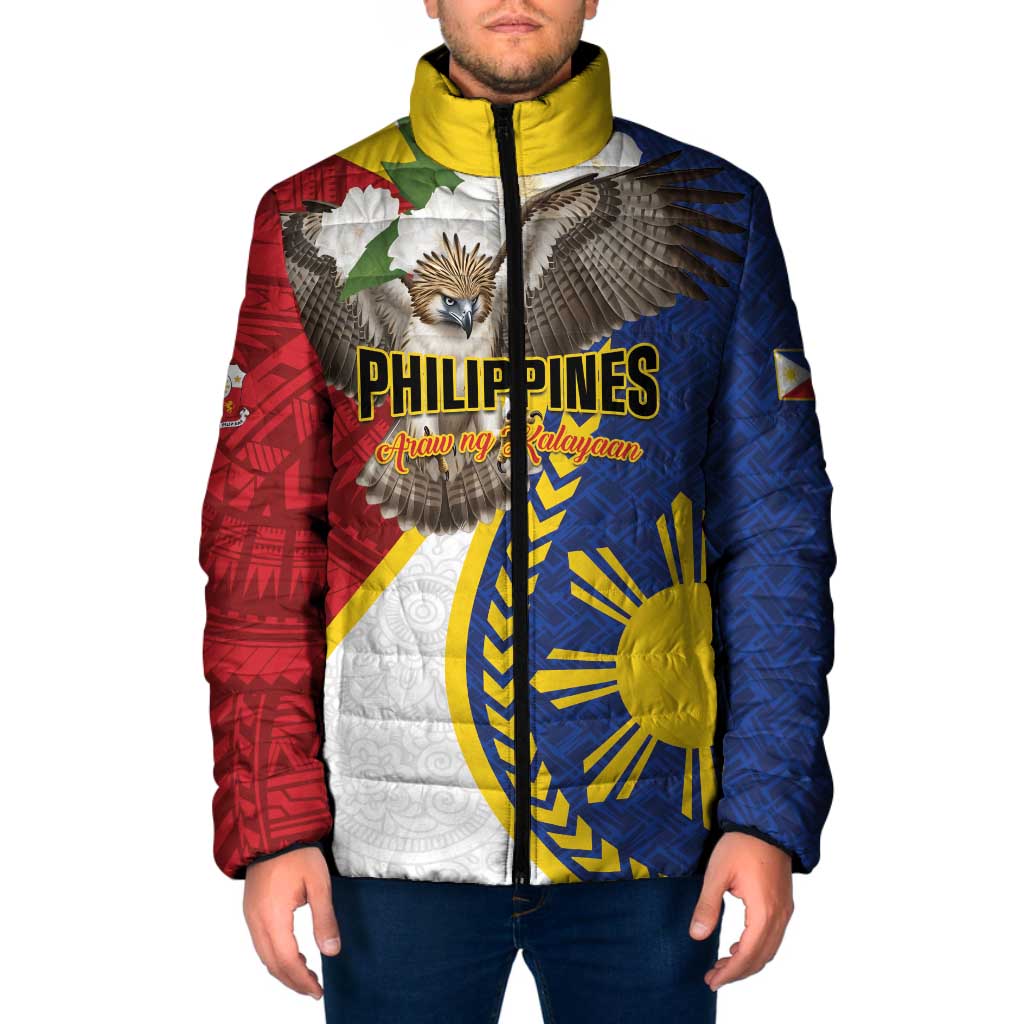 Personalized Philippines Padded Jacket Filipino Araw ng Kalayaan