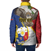 Personalized Philippines Padded Jacket Filipino Araw ng Kalayaan LT01 - Polynesian Pride