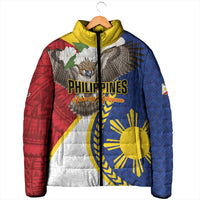 Personalized Philippines Padded Jacket Filipino Araw ng Kalayaan LT01 - Polynesian Pride