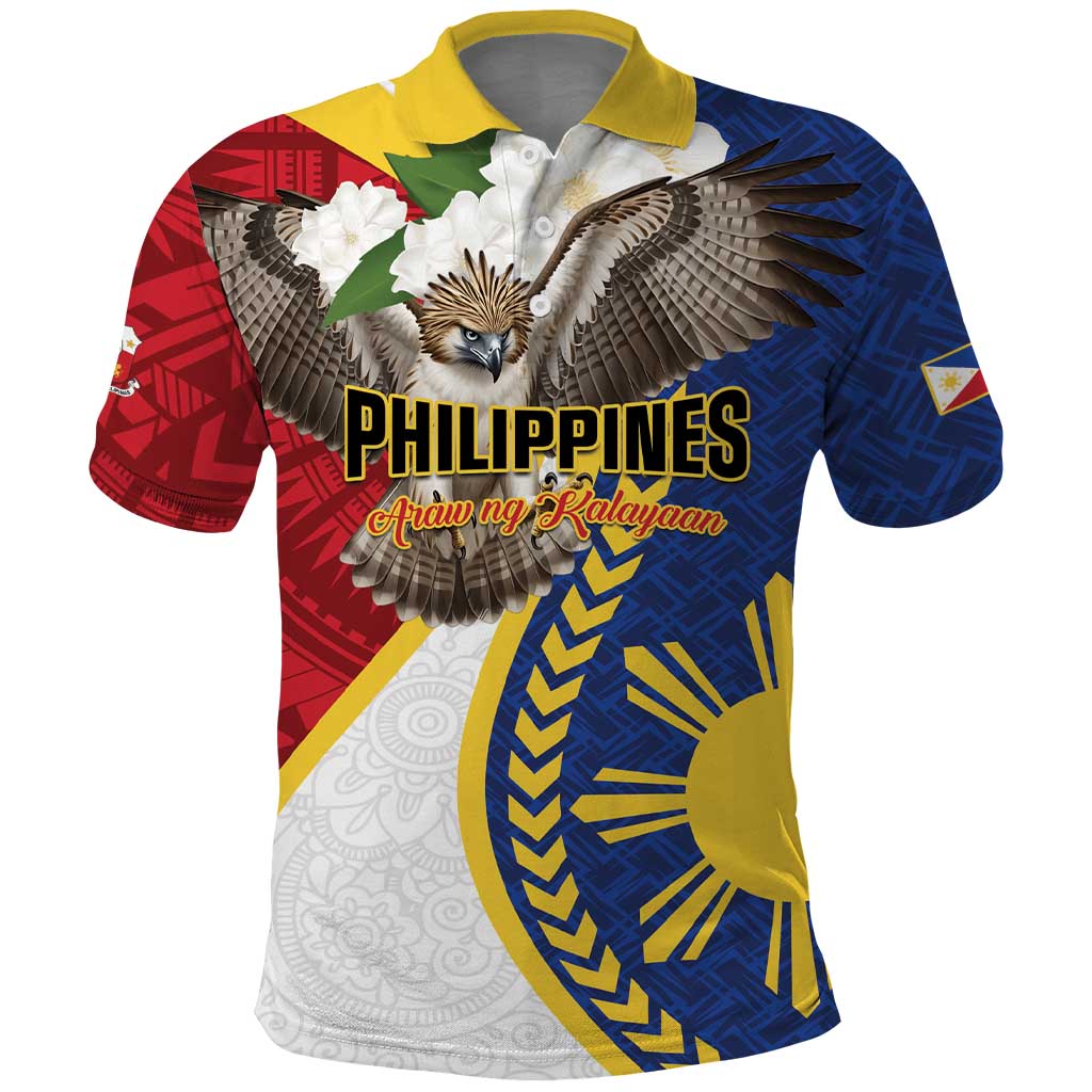 Personalized Philippines Polo Shirt Filipino Araw ng Kalayaan LT01 Multicolor - Polynesian Pride