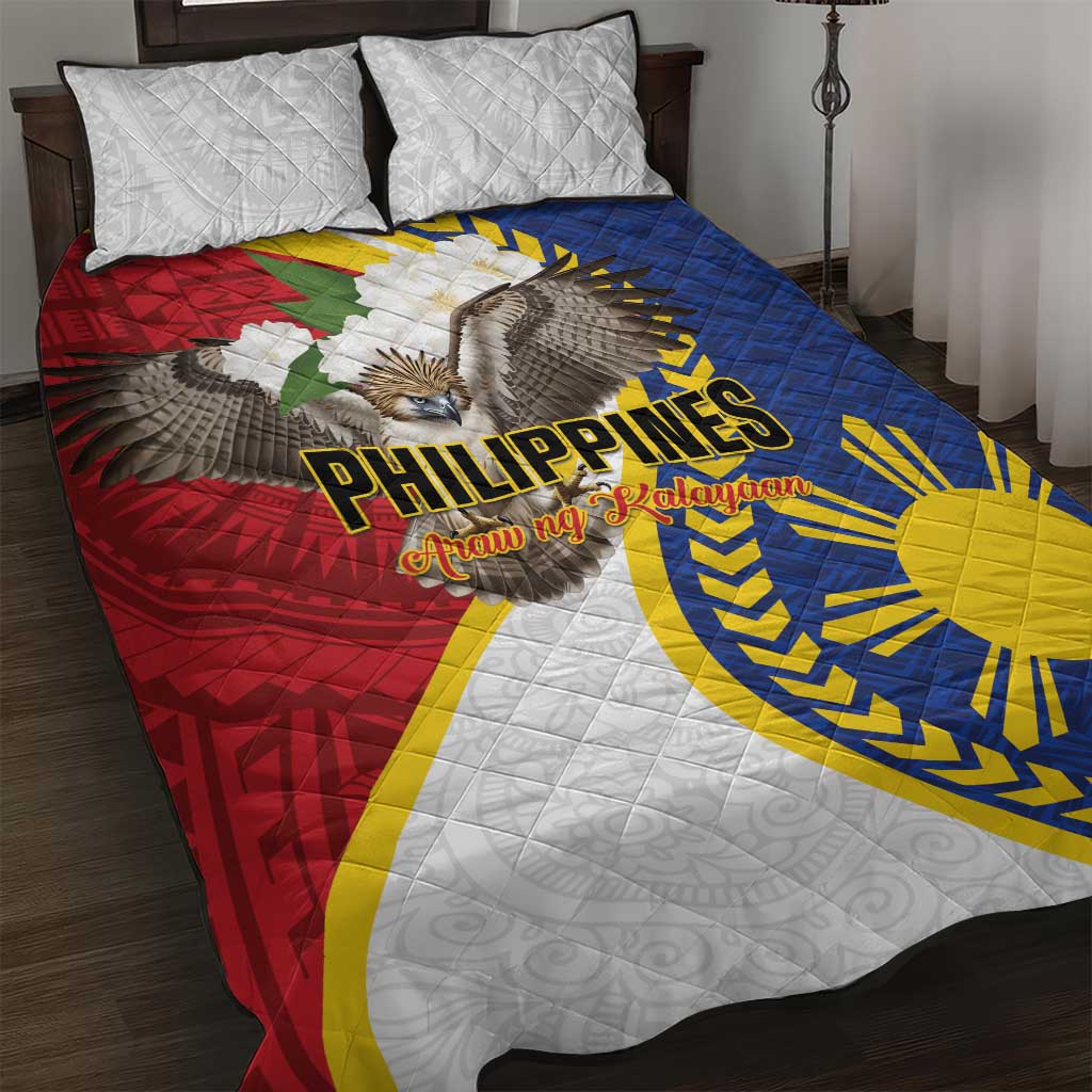 Philippines Quilt Bed Set Filipino Araw ng Kalayaan