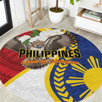 Philippines Round Carpet Filipino Araw ng Kalayaan LT01 Multicolor - Polynesian Pride