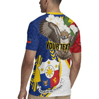 Personalized Philippines Rugby Jersey Filipino Araw ng Kalayaan LT01 - Polynesian Pride