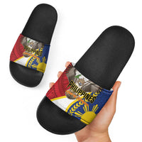 Philippines Slide Sandals Filipino Araw ng Kalayaan LT01 - Polynesian Pride