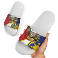 Philippines Slide Sandals Filipino Araw ng Kalayaan LT01 - Polynesian Pride