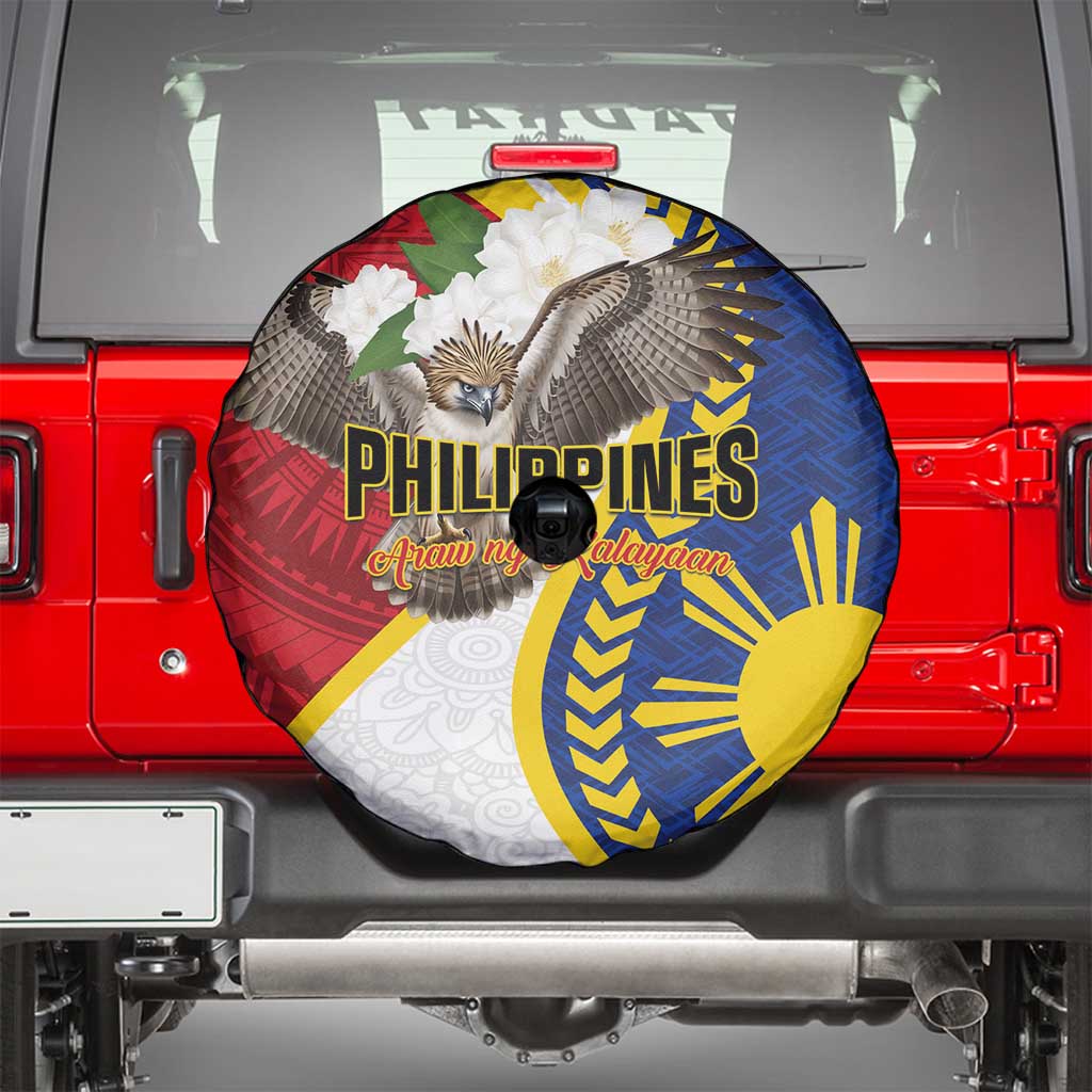 Philippines Spare Tire Cover Filipino Araw ng Kalayaan LT01 - Polynesian Pride