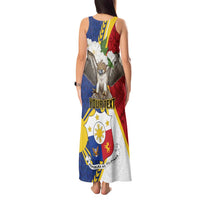 Personalized Philippines Tank Maxi Dress Filipino Araw ng Kalayaan LT01 - Polynesian Pride
