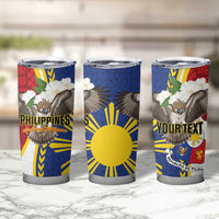 Personalized Philippines Tumbler Cup Filipino Araw ng Kalayaan LT01 - Polynesian Pride