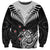 New Zealand Sweatshirt Aotearoa Maori Kiwi Black Fern LT01 Unisex Black - Polynesian Pride