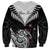 Personalised New Zealand Sweatshirt Aotearoa Maori Kiwi Black Fern LT01 - Polynesian Pride