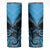 New Zealand Skinny Tumbler Aotearoa Blue Maori Kiwi Blue Fern