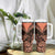 New Zealand Tumbler With Handle Aotearoa Maori Kiwi Orange Fern