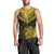 Personalised Aotearoa Men Tank Top Maori Kiwi Yellow Fern LT01 - Polynesian Pride