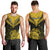 Personalised Aotearoa Men Tank Top Maori Kiwi Yellow Fern LT01 - Polynesian Pride