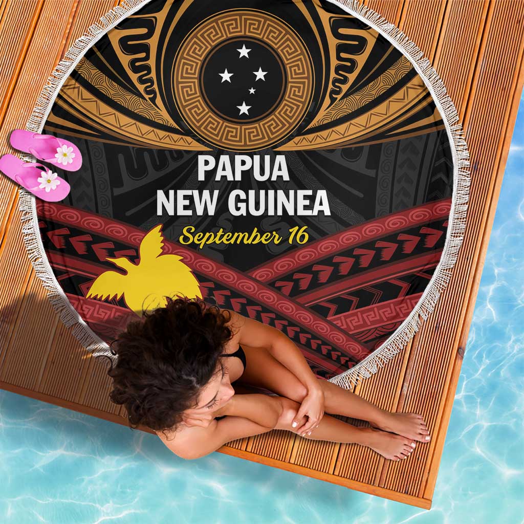 Papua New Guinea Bird of Paradise Beach Blanket 16 September 1975 Independence Day Anniversary LT01 - Polynesian Pride