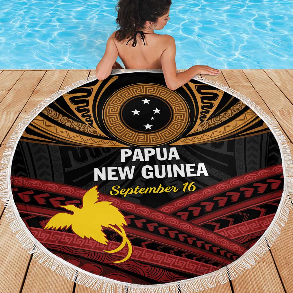 Papua New Guinea Bird of Paradise Beach Blanket 16 September 1975 Independence Day Anniversary LT01 - Polynesian Pride