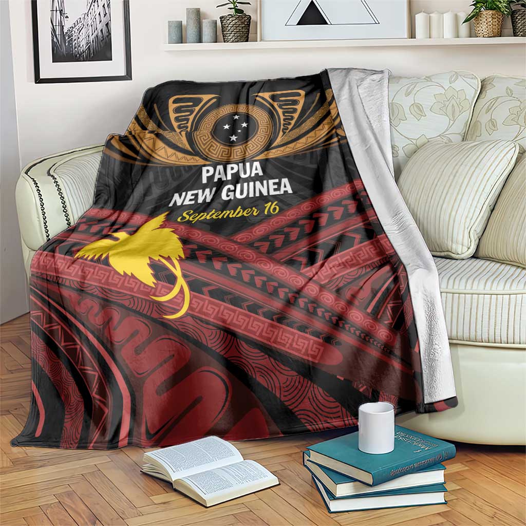 Papua New Guinea Bird of Paradise Blanket 16 September 1975 Independence Day Anniversary