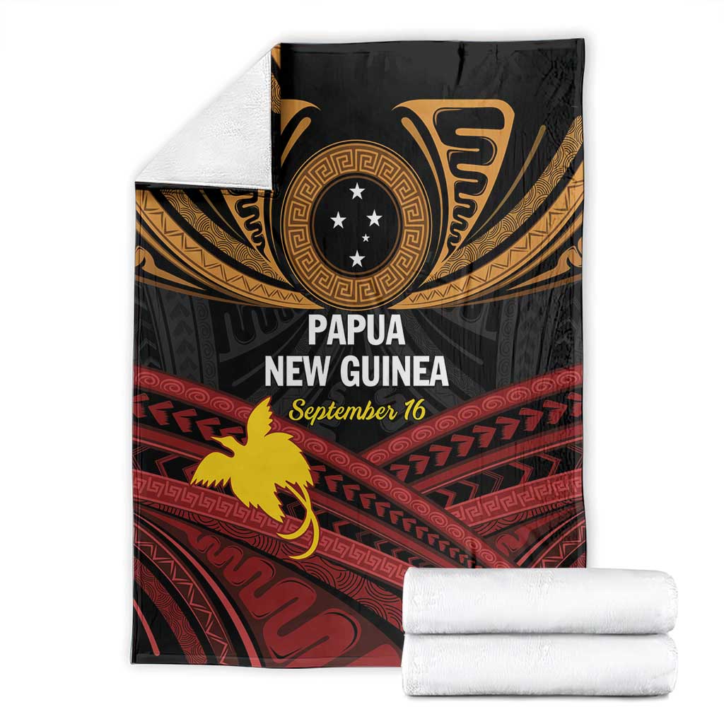 Papua New Guinea Bird of Paradise Blanket 16 September 1975 Independence Day Anniversary LT01 - Polynesian Pride