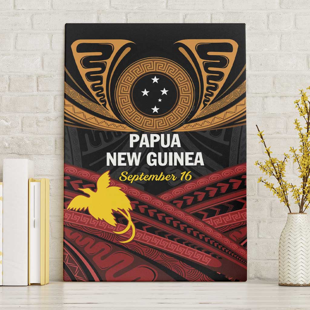 Papua New Guinea Bird of Paradise Canvas Wall Art 16 September 1975 Independence Day Anniversary