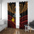 Papua New Guinea Bird of Paradise Window Curtain 16 September 1975 Independence Day Anniversary