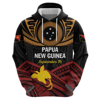Papua New Guinea Bird of Paradise Zip Hoodie 16 September 1975 Independence Day Anniversary