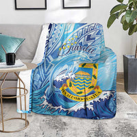 Tuvalu mo te Atua Blanket Tuvalu Dolphin Polynesian Pattern LT01 - Polynesian Pride